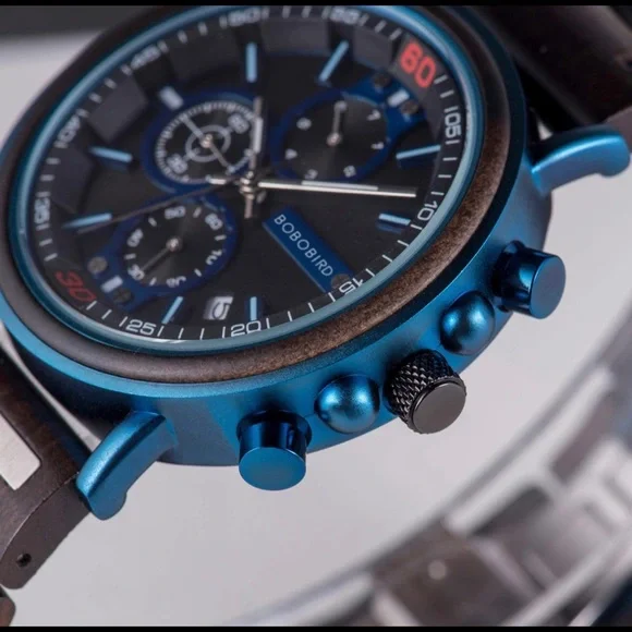 Men’s Luxury Real Wooden Watch (BRAND NEW) - Picture 4 of 7